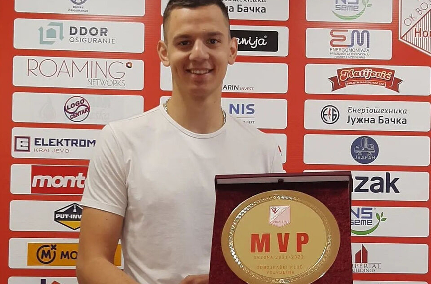 Радо Парапунов е №1 за Войводина през сезона