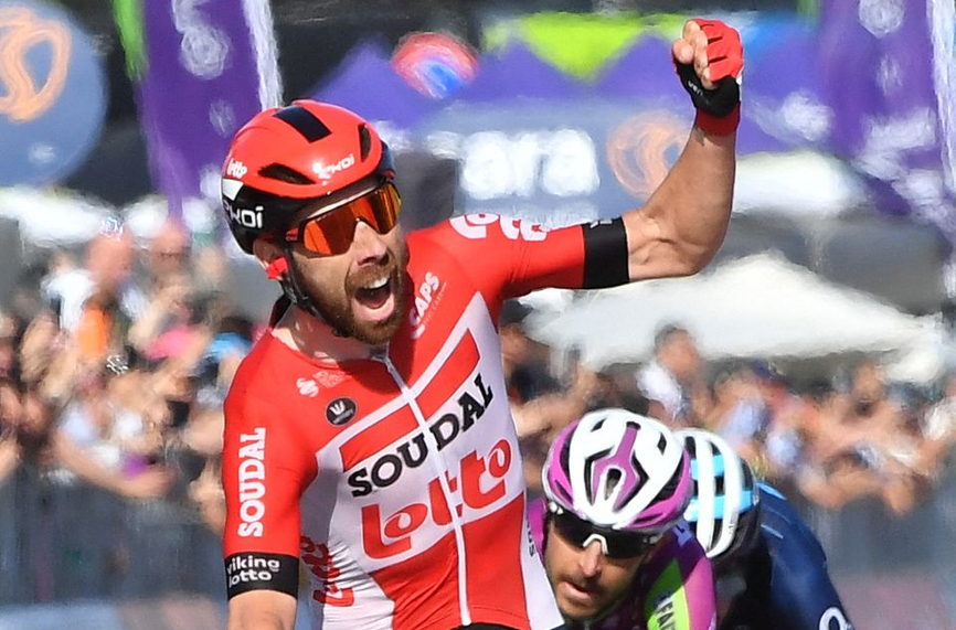 Белгиец спечели осмия етап от Обиколката на Италия