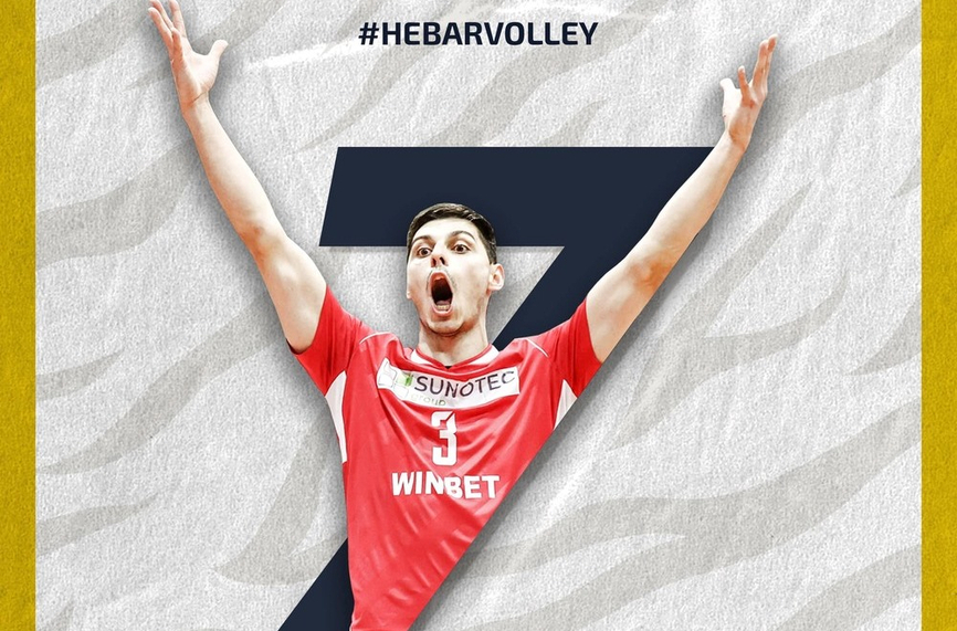 Волейболният шампион Хебър привлече български национал