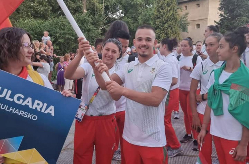 Джудистка бе знаменосец за България на Олимпийския фестивал