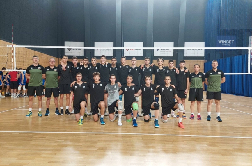 Волейболните национали до 17 години с втора победа над Сърбия
