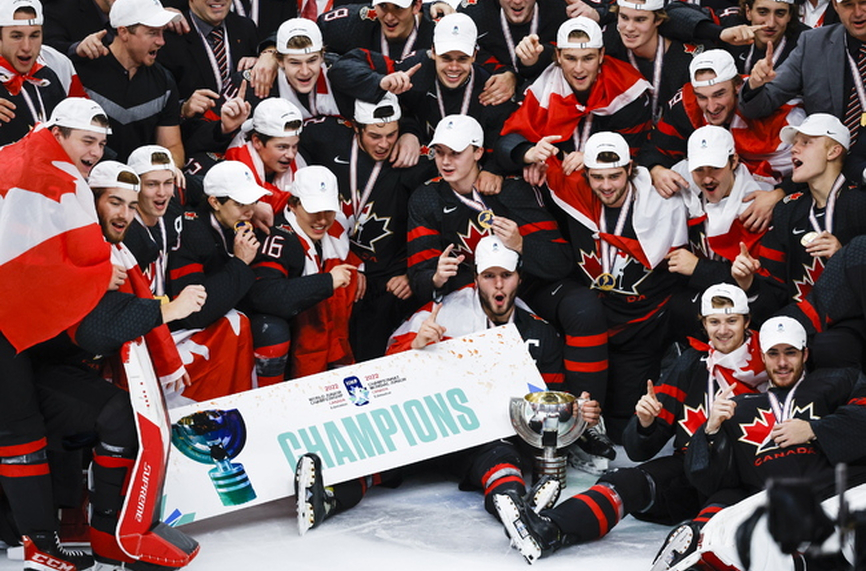 Канада с 19-а титла oт Световното по хокей на лед за младежи