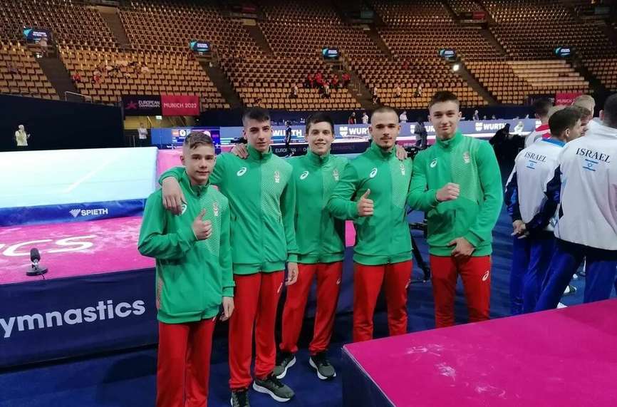 Две 6-и места за България на Европейското по спортна гимнастика