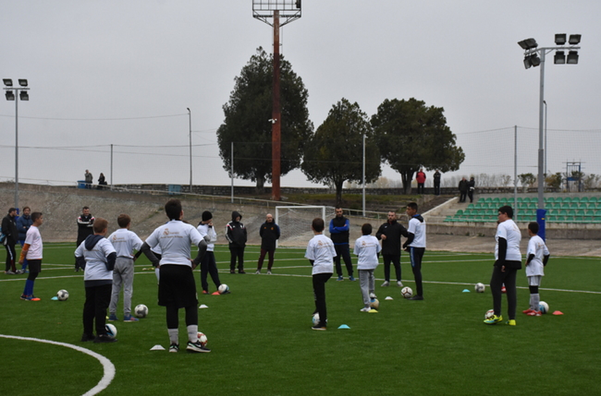 Треньори от школата на Реал обучават видински колеги