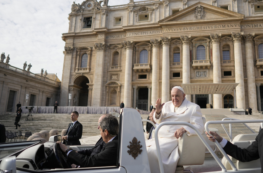 Папата се надява Мондиала да донесе мир по света