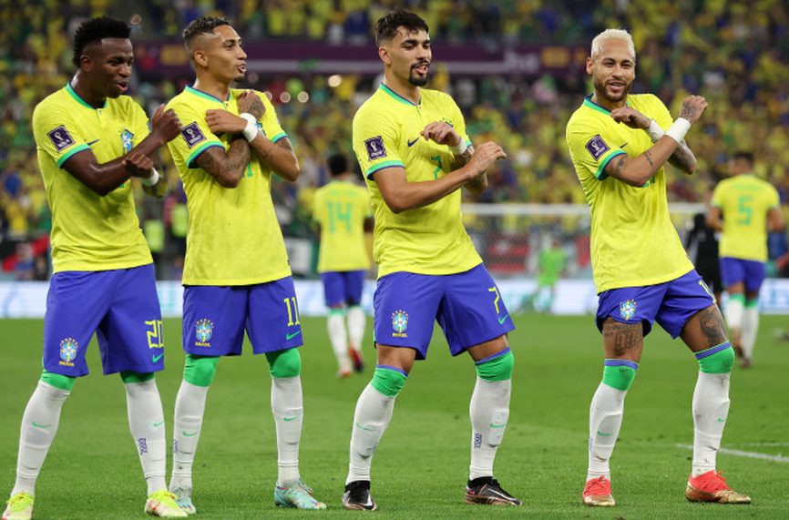Фантастична Бразилия се разправи с Южна Корея (ВИДЕО)
