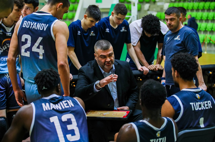 Старши треньорът на БК Черноморец: Сега ще направим всичко възможно да станем и шампиони