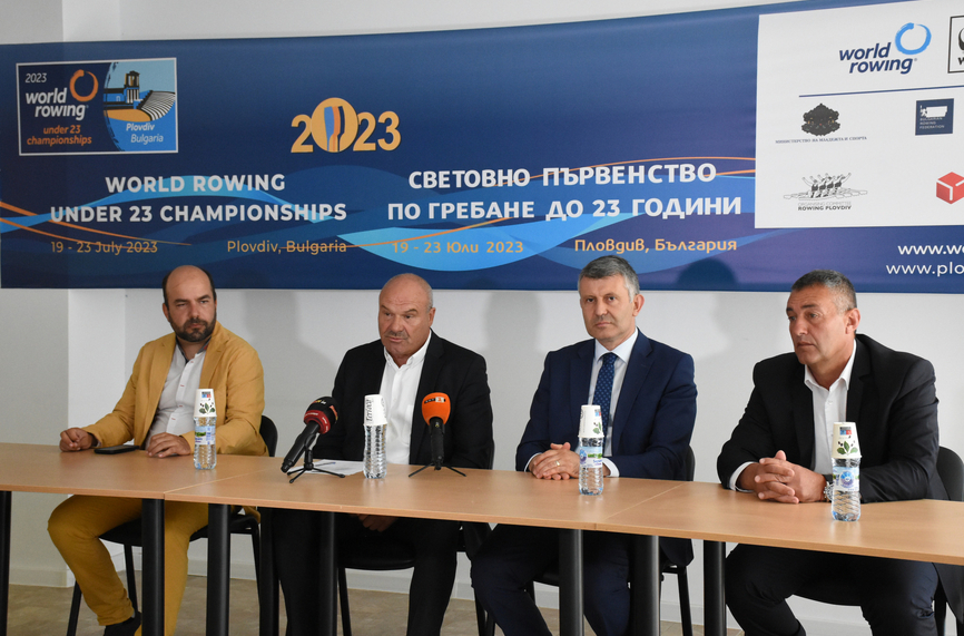 1214 състезатели от 58 страни подадоха заявки  за Световното по гребане в Пловдив