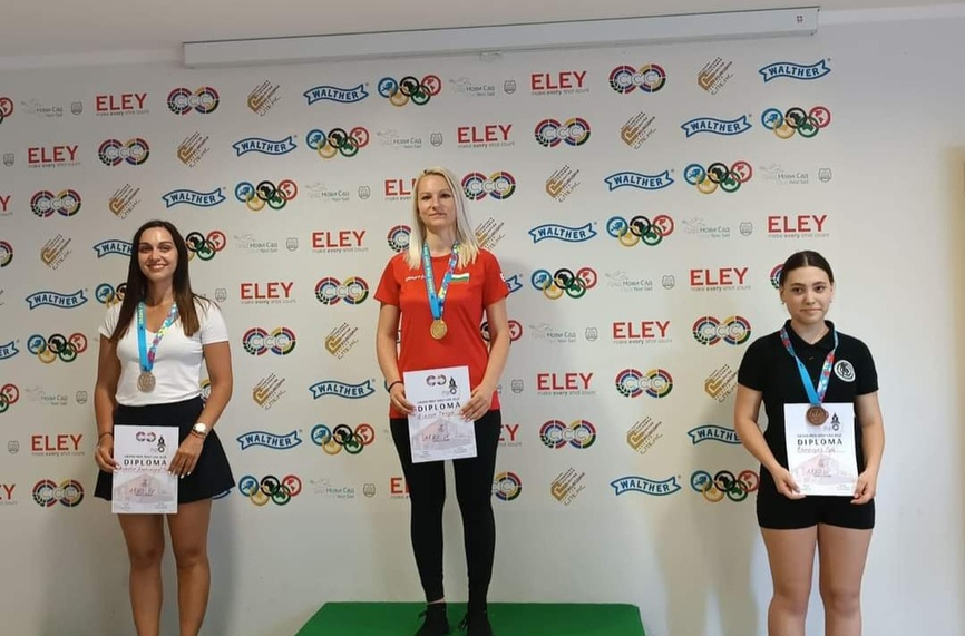 Българка със злато от турнир по спортна стрелба