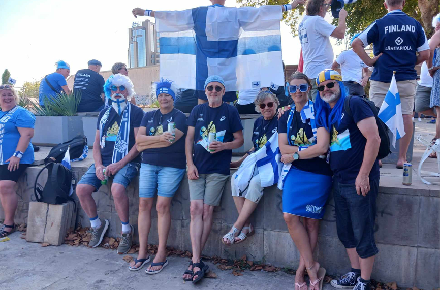 Феновете на Финландия – волейбол и бира, но не само (СНИМКИ, ВИДЕО)