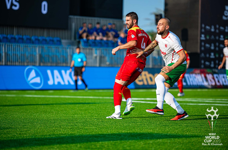 България разби Черна гора на мини футбол