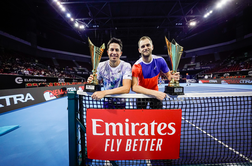 Шампионите на двойки от Sofia Open 2023: Чудесно е да завършиш сезона с трофей