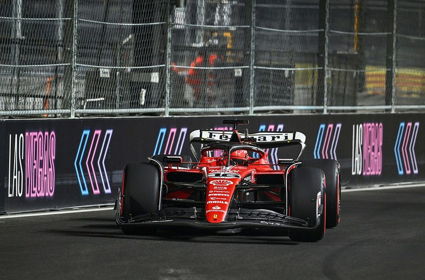 Ферари отнесе конкуренцията в квалификацията в Лас Вегас