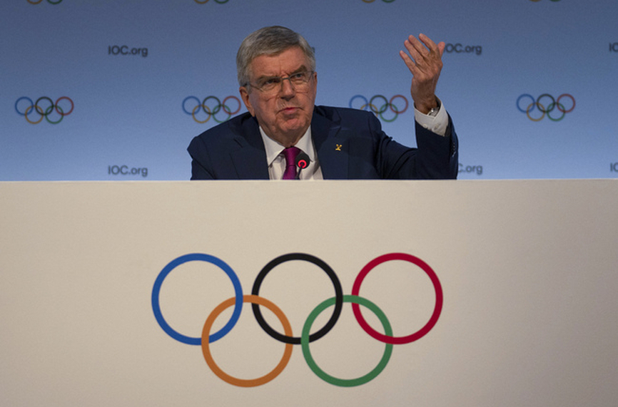 Президентът на Международния олимпийски комитет МОК Томас Бах не се