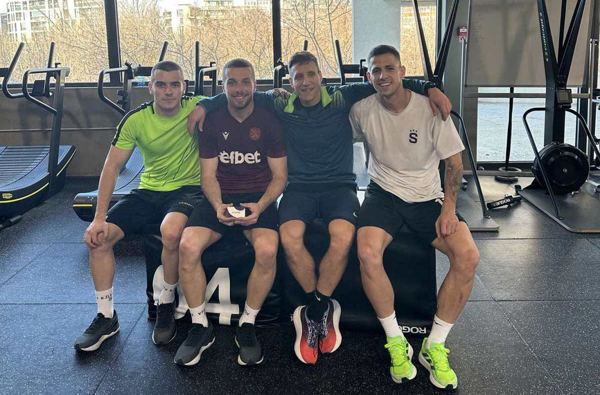 Шампион в Чехия тренира с играчи на Черно море