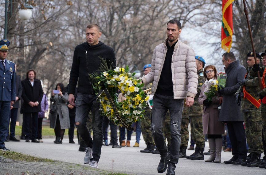 Ботев Пловдив почете 176 ата годишнина от рождението на своя патрон