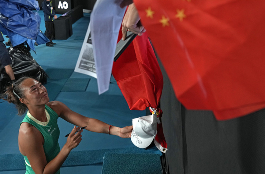 Китайка е последната четвърфиналистка в Австралия