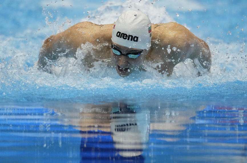 Йосиф Миладинов ще плува полуфинал на 100 метра бътерфлай
