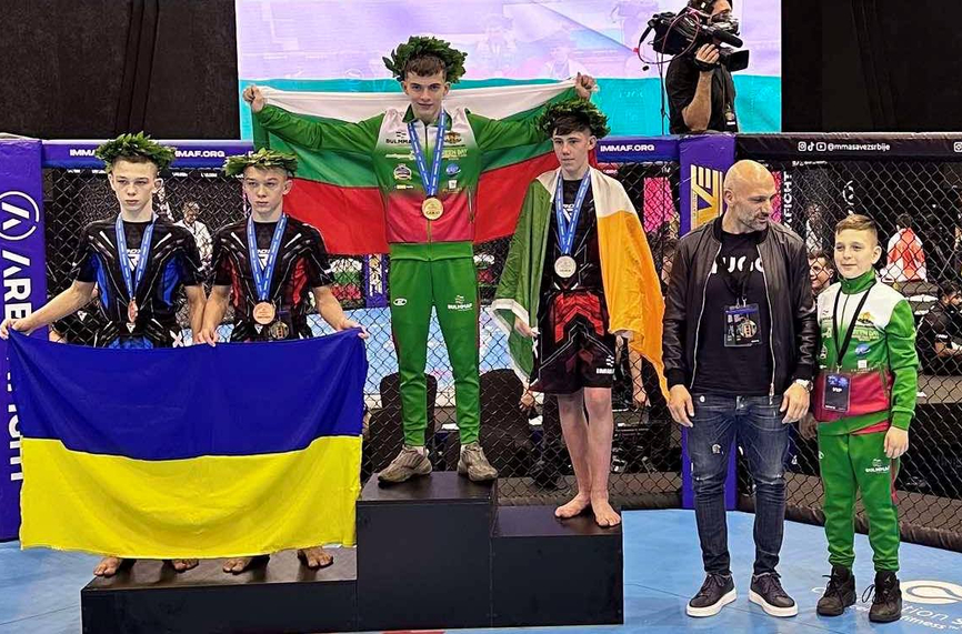 Две титли и 3 бронзови медала за България от Европейското по ММА в Белград
