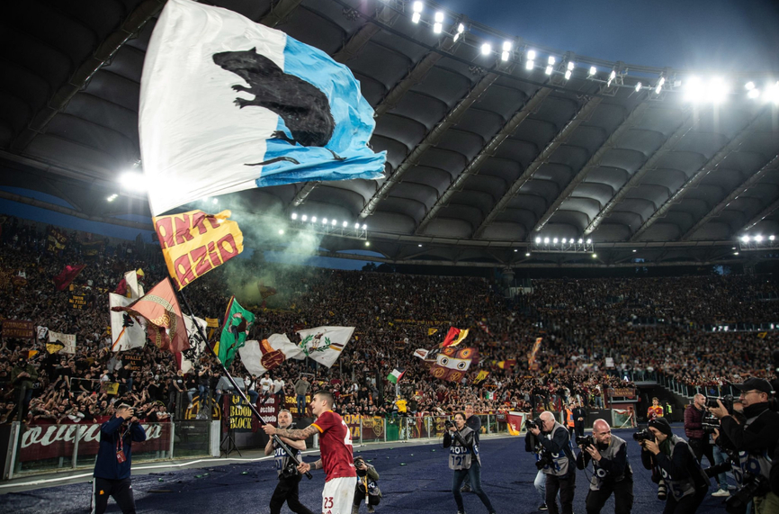 Еуфория в Рим! "Олимпико" разпродаден за Рома - Милан