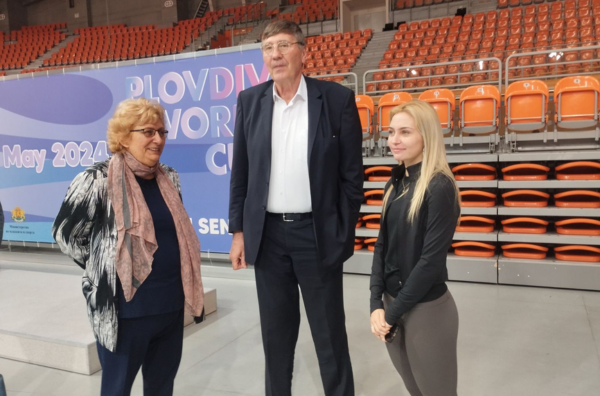 Министър Глушков в Пловдив за Деня на спорта