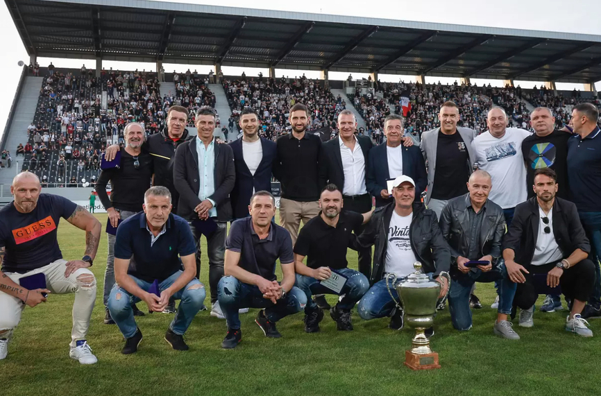 Шампионският отбор на Локо (Пловдив) се завърна на "Лаута"