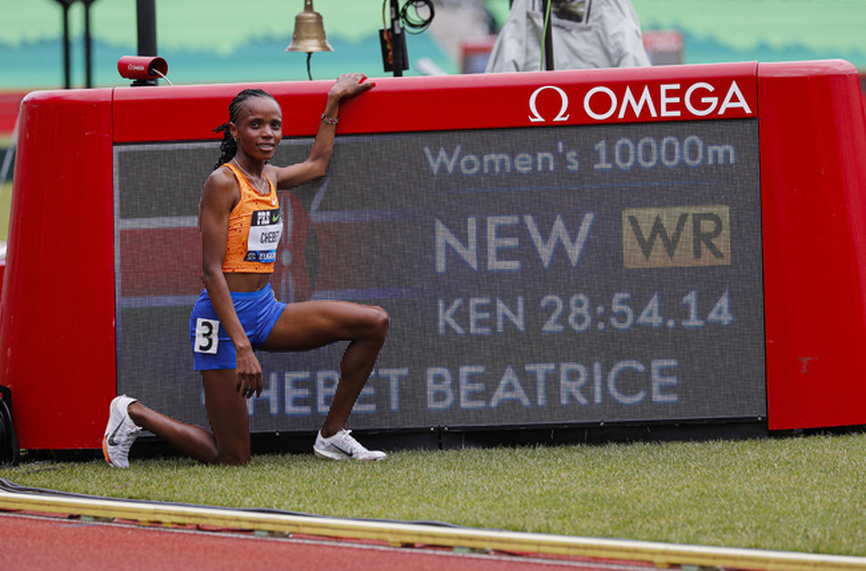 ОБЗОР: Кенийка с нов световен рекорд в бягането на 10 километра