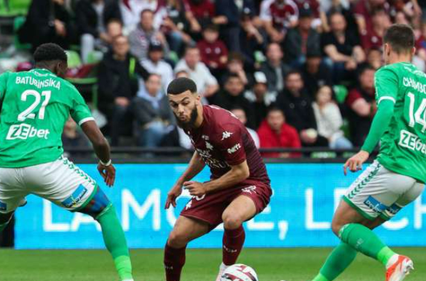 Сент Етиен отново е в Лига 1 след гол в 117-та минута