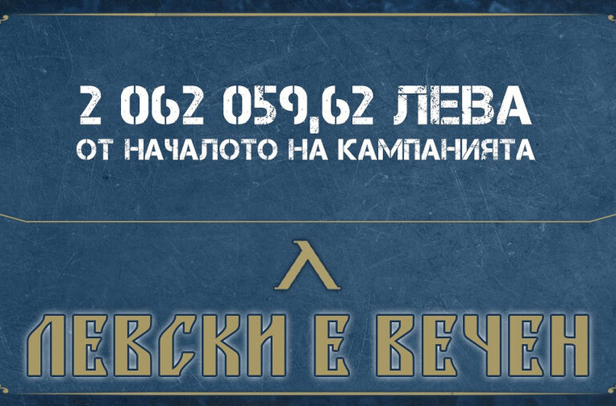 Феновете на Левски продължават да впечатляват с подкрепата си
