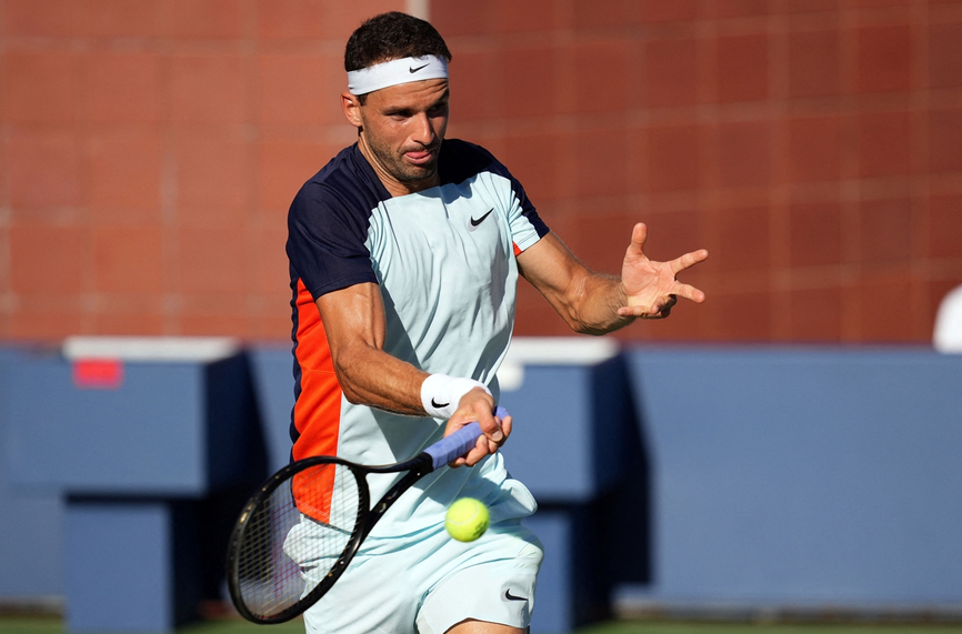 Григор Димитров отпадна от US Open след много слаб мач (ВИДЕО)