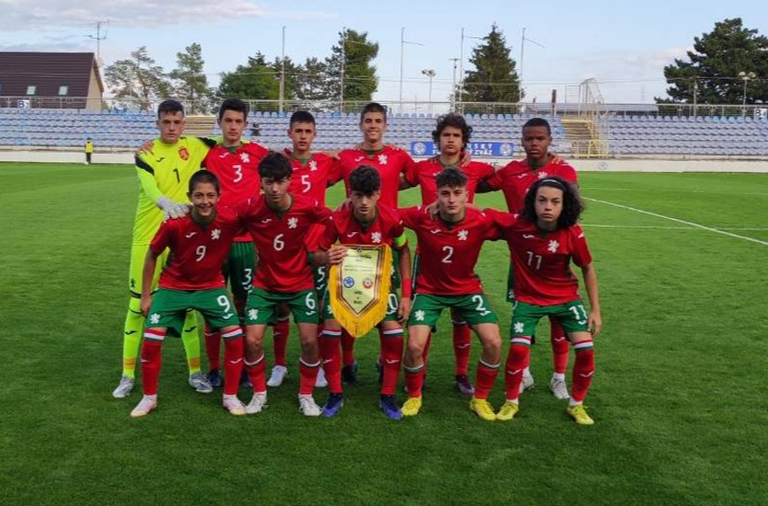 България U15 пропусна да разгроми Словакия U15