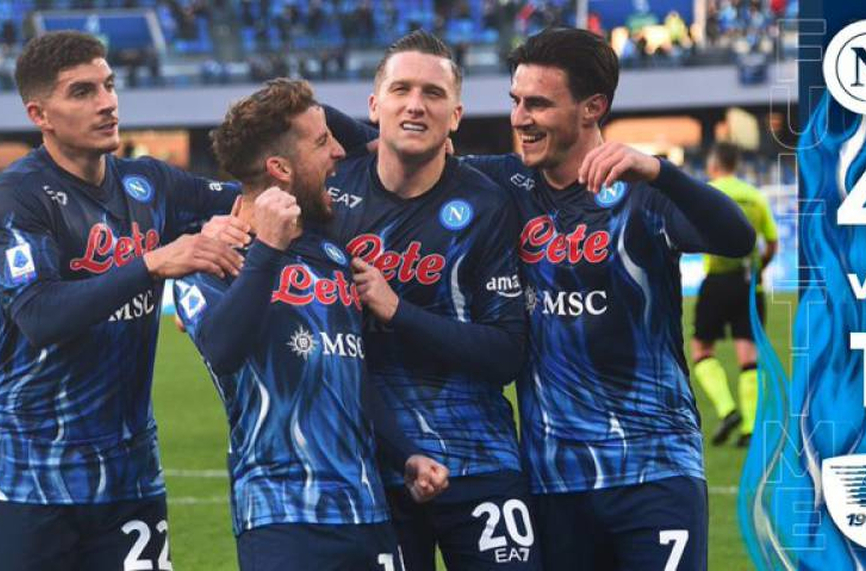 Наполи с осма победа във всички турнири (ВИДЕО)