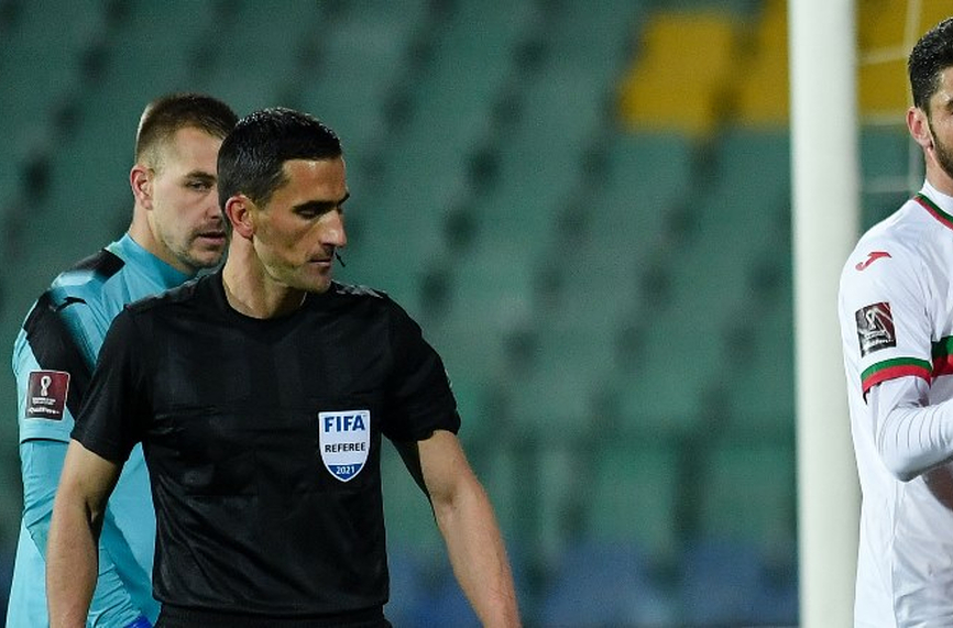 Свирил на България ще е съдия на Рома – Лудогорец