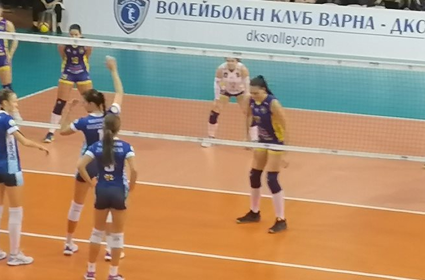 ОБЗОР: Варна ДКС загуби от шампиона Марица