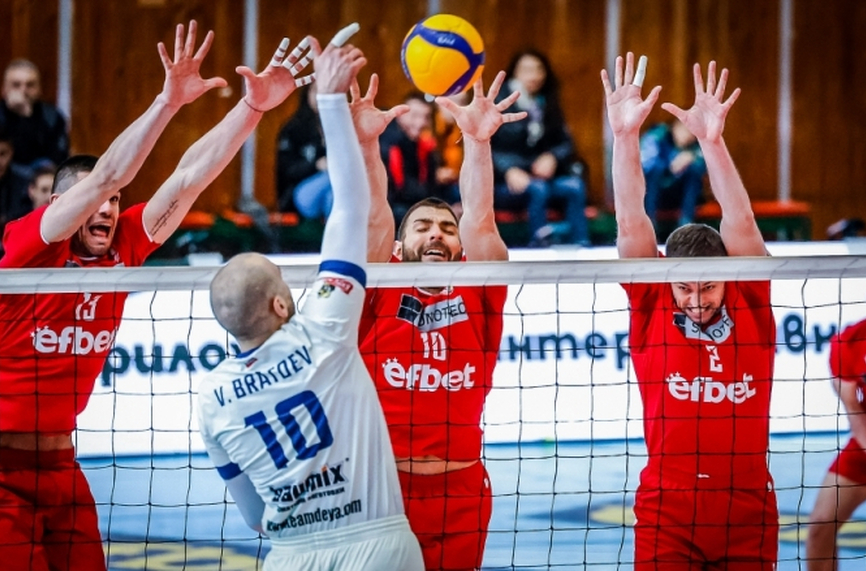 ЦСКА изравни серията срещу Дея Спорт - 1:1