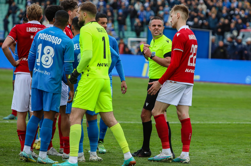 В ЦСКА почти стигнали до бой по време на мача с Левски