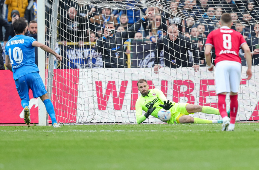 Левски изпуснал половината си дузпи през сезона