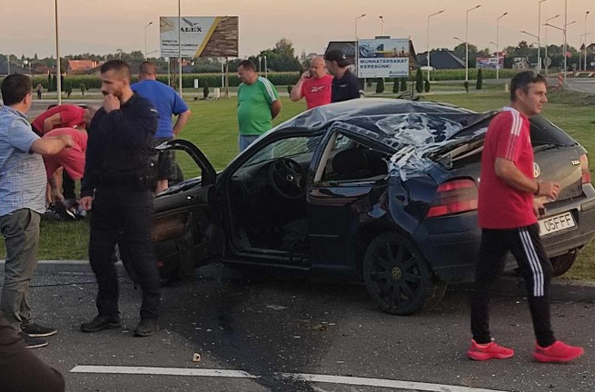 Автомобил катастрофира до автобуса на ЦСКА в Румъния