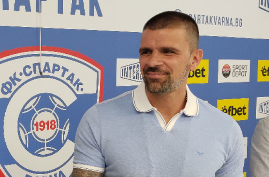 ОФИЦИАЛНО: Спартак Варна се раздели с Валентин Илиев