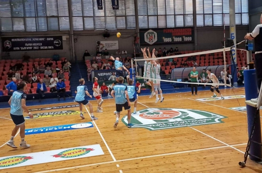 Черно море с първа победа в Efbet Супер Волей