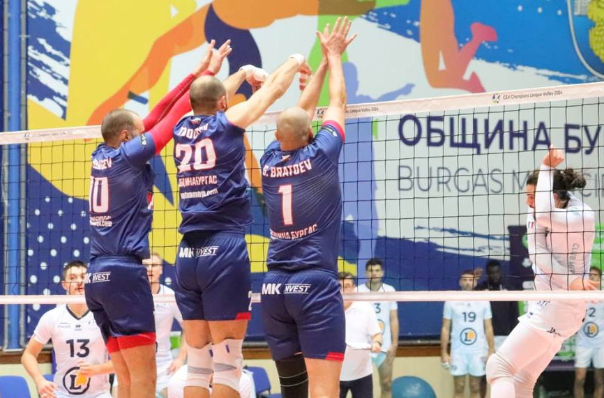 Дея спорт с фалстарт в 1/16-финалите за CEV Купа на претендентите