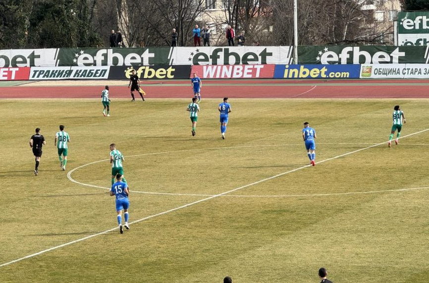 Берое надделя над Спартак (Плевен) с 3:0 в последната си контрола