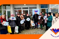 Феникс на доброто дари хранителни пакети на 200 пенсионери в Костенец