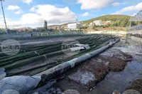 Водната стихия опустоши градския стадион в Свети Влас