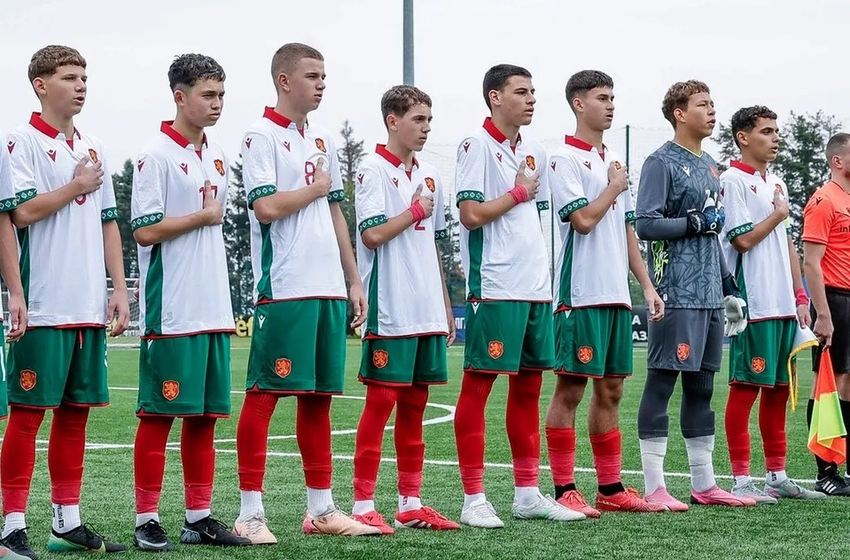 България U15 с успешен старт в турнир на УЕФА