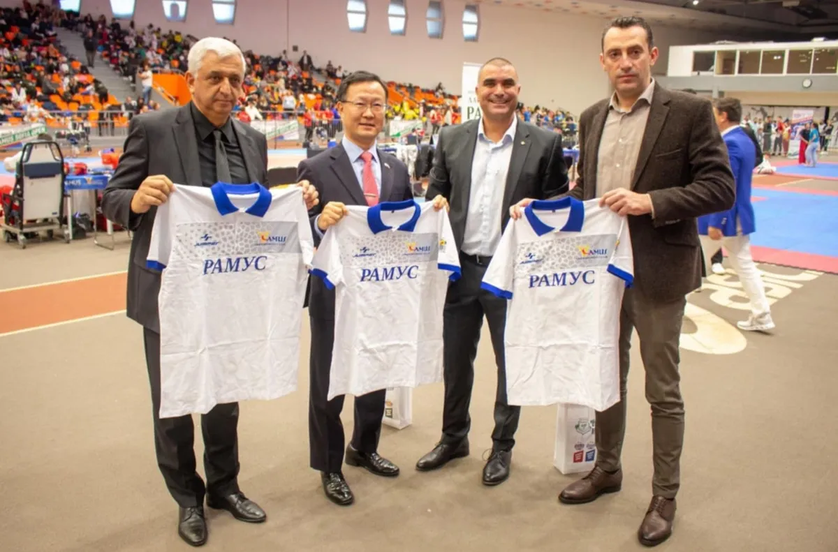 Спортният министър, ректорът на НСА и посланикът на Република Корея дадоха старт на Международния турнир по таекуондо „Рамус София Къп“