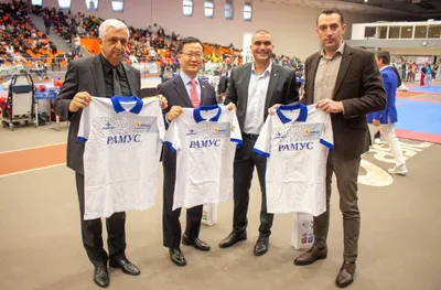 Спортният министър, ректорът на НСА и посланикът на Република Корея дадоха старт на Международния турнир по таекуондо „Рамус София Къп“