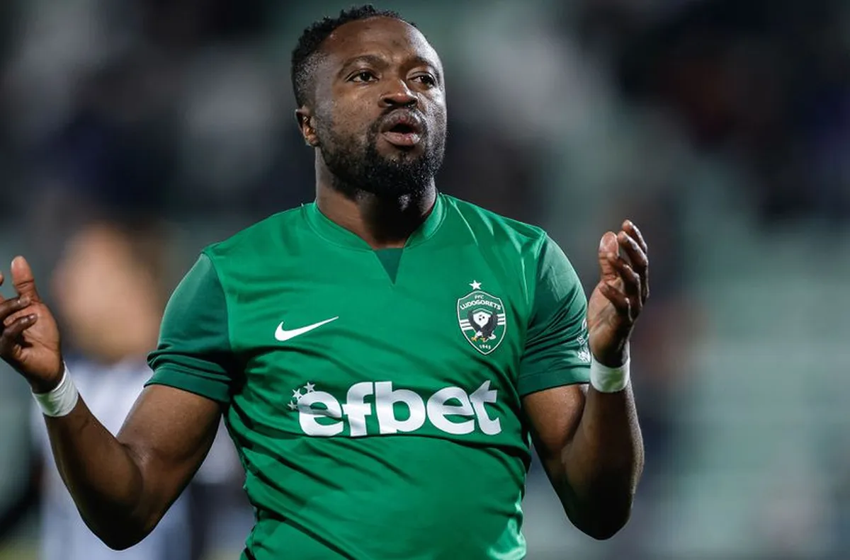 Още лоши новини за Лудогорец: Отборът губи Текпетей за месеци