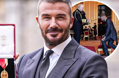 Официално: Бекъм бе удостоен с рицарско звание