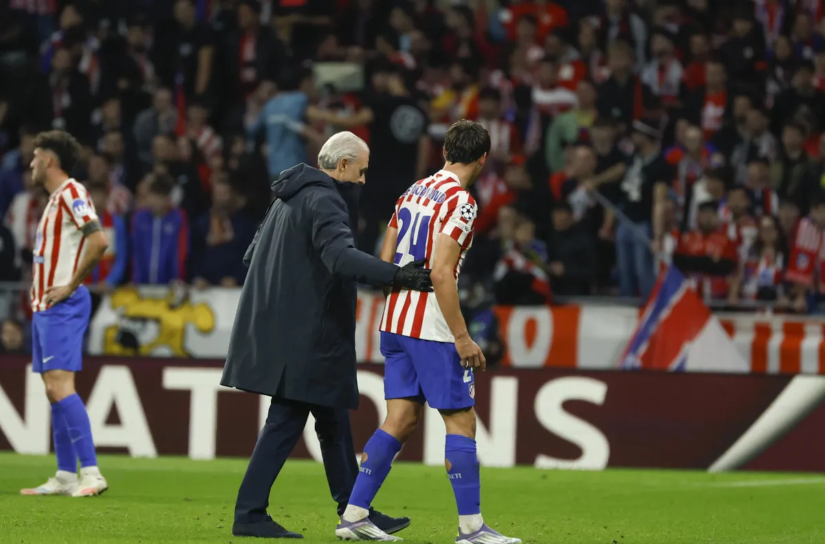 Защитник на Атлетико (Мадрид) с тежка травма